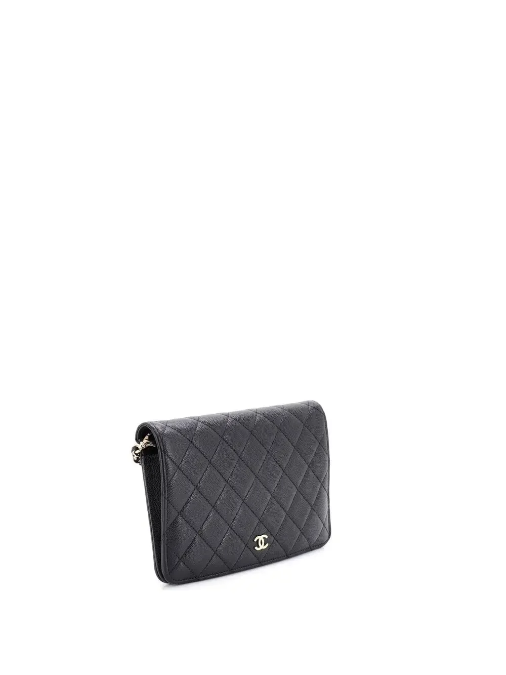 Chanel Cc Full Flap Wallet On Chain #254462C40B
